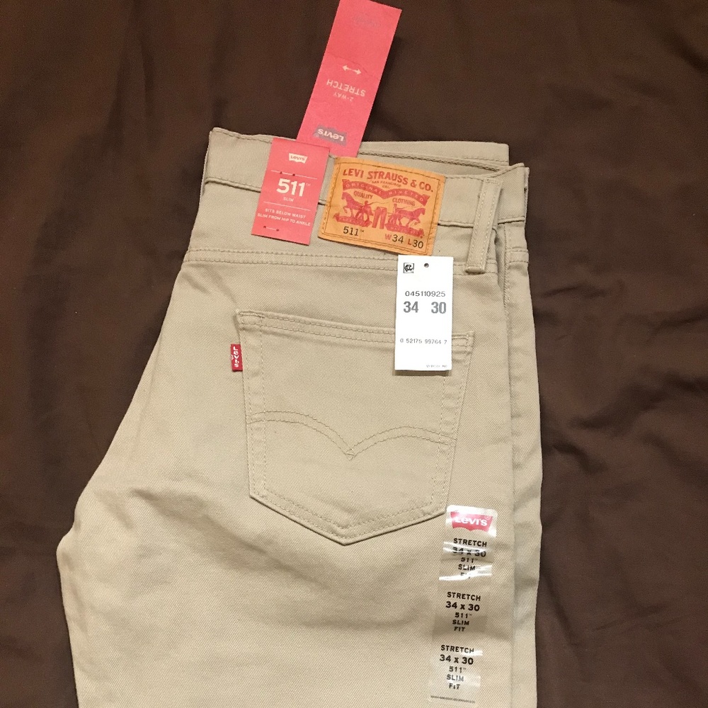 Levi's 511™ Slim Fit Stretch Jeans True Chino